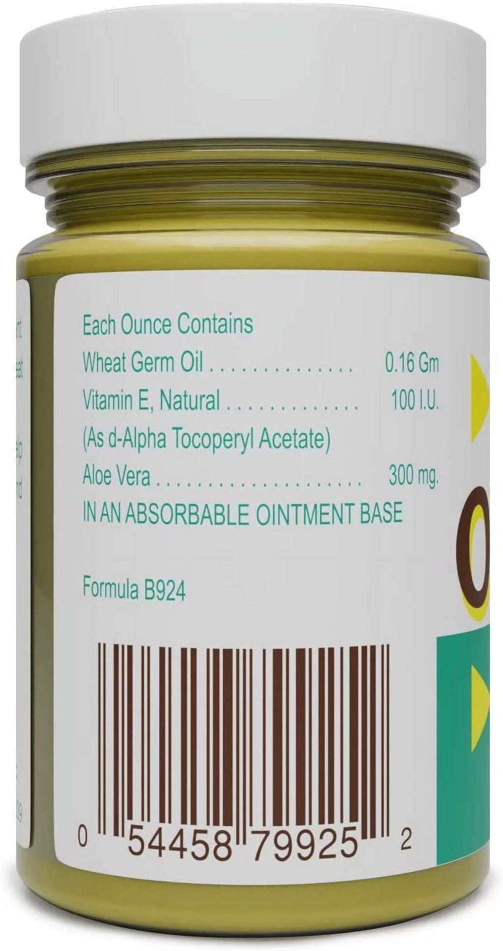oz Skin, Oil Germ Marks Organics Stretch Wheat Aloe Dry for Basic Wrinkles, Vera & 3 Pack 2 E-Ointment