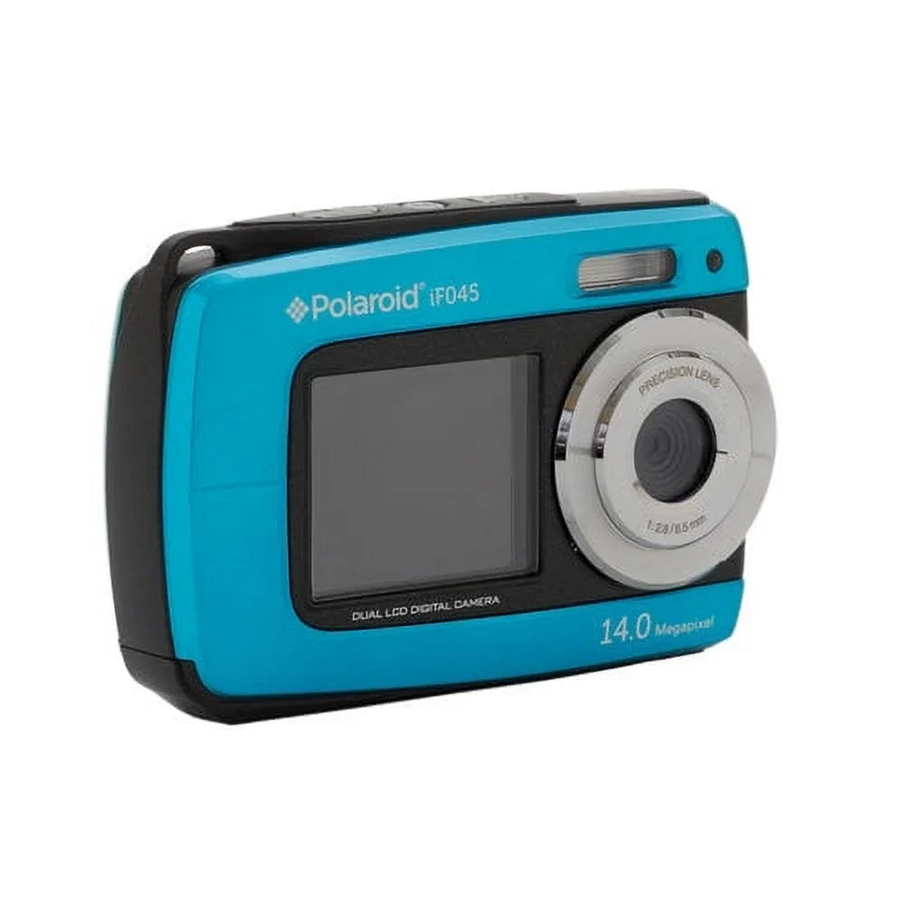 IF045-BLUE Polaroid Dual Proof Water Screen Camera