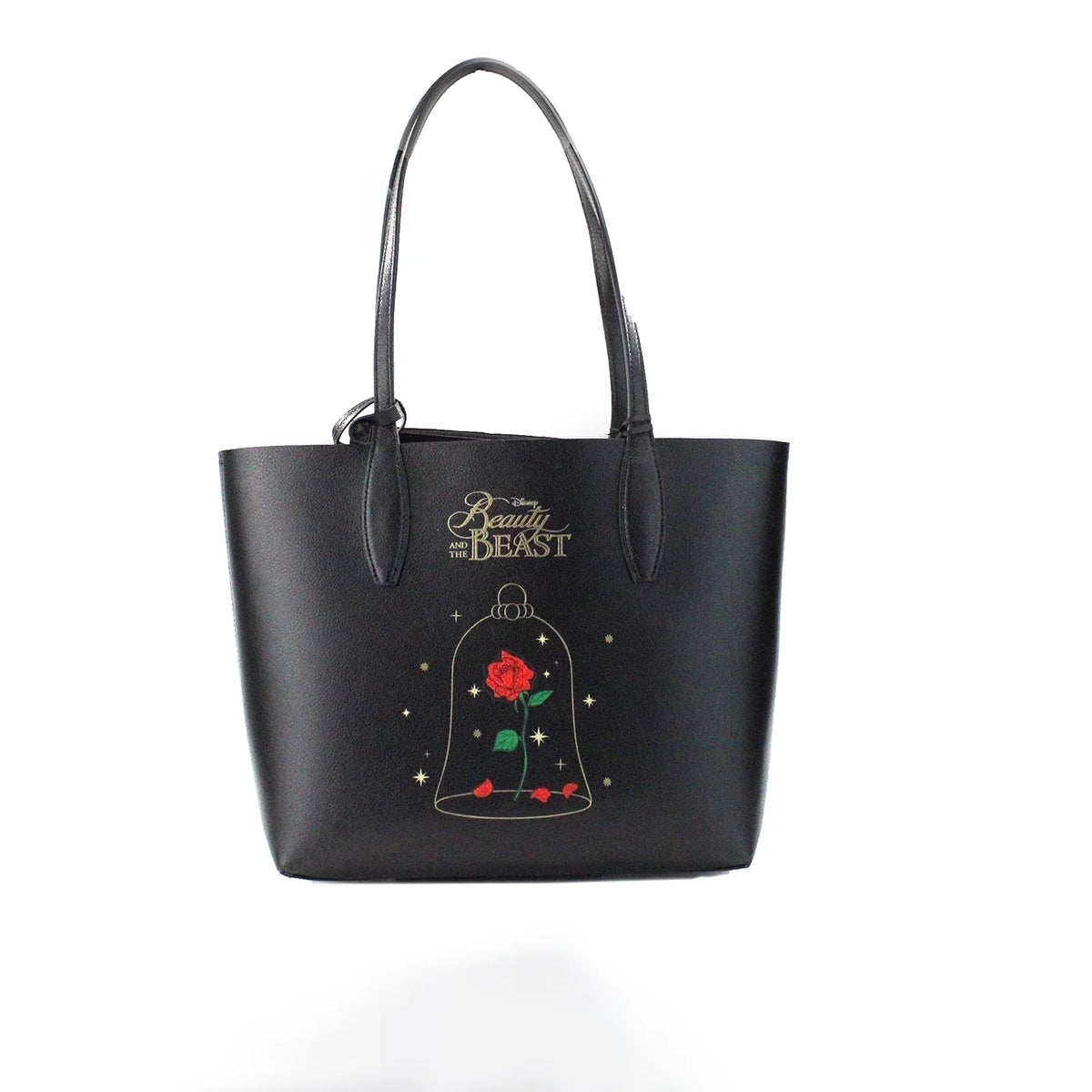 Disney The Leather Tote Kate Spade Beast X And Beauty Handbag Small Reversible