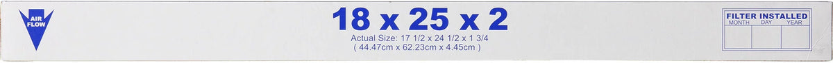 18x25x2 MERV Pure Air Pleated 3 Carbon 7 Plus Nordic Filters Pack