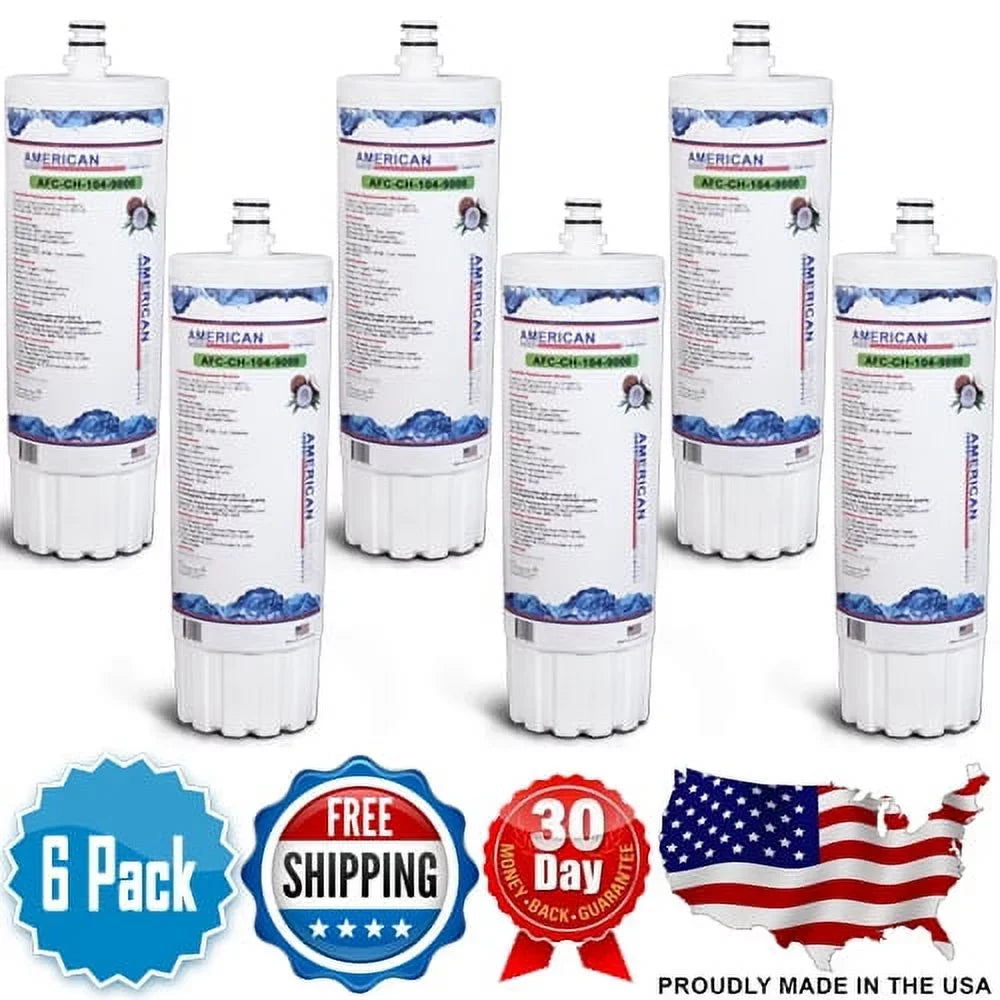 AquaPure® AFC-CH-104-9000 Compatible Water Filters 55817-05 AFC in , Brand with - Model U.S.A. 3M® Filters , 6 # Made , -