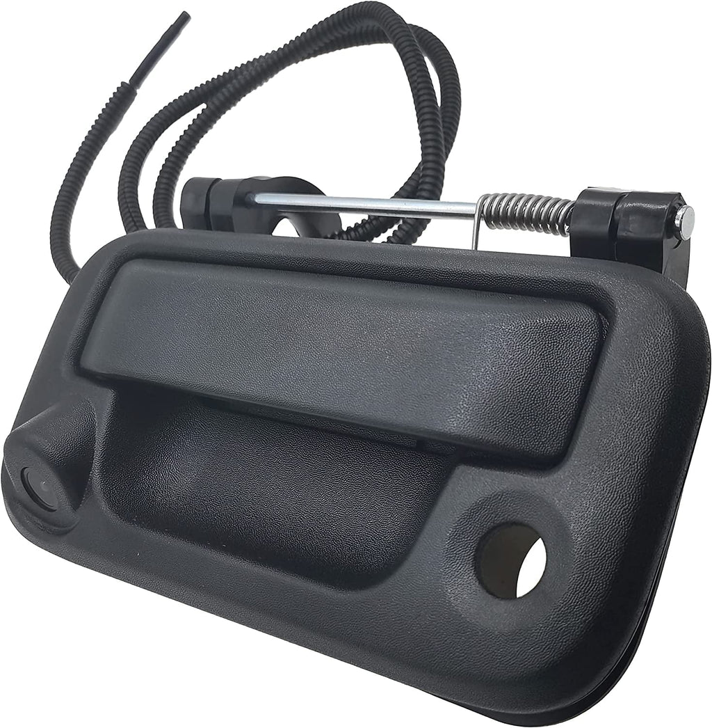 F550 F450, F150, Handle with OE: F350, #8L3Z-9943400-AC, Tailgate (Black) F250, Ford Compatible Camera, with