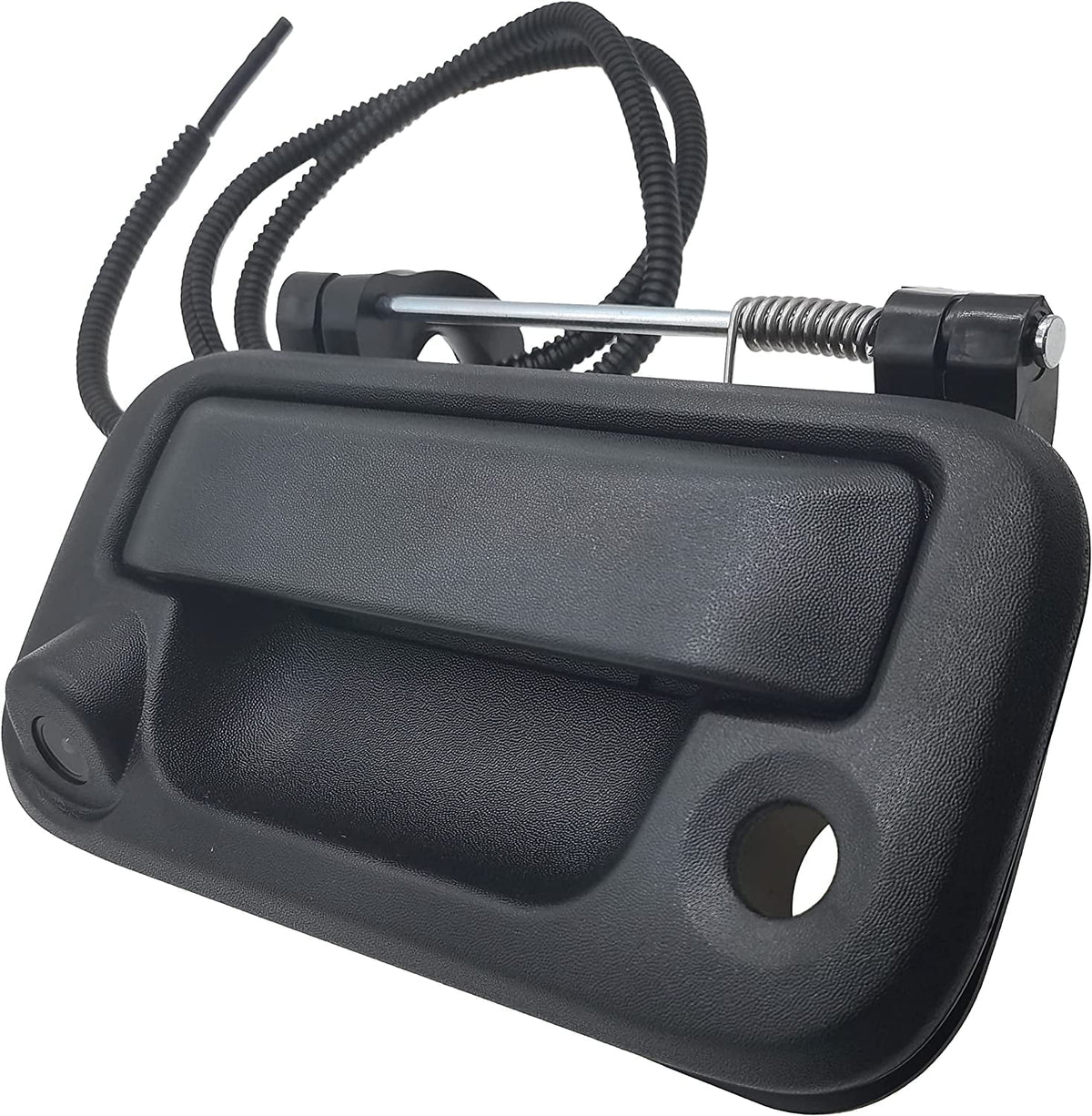 F550 F450, F150, Handle with OE: F350, #8L3Z-9943400-AC, Tailgate (Black) F250, Ford Compatible Camera, with