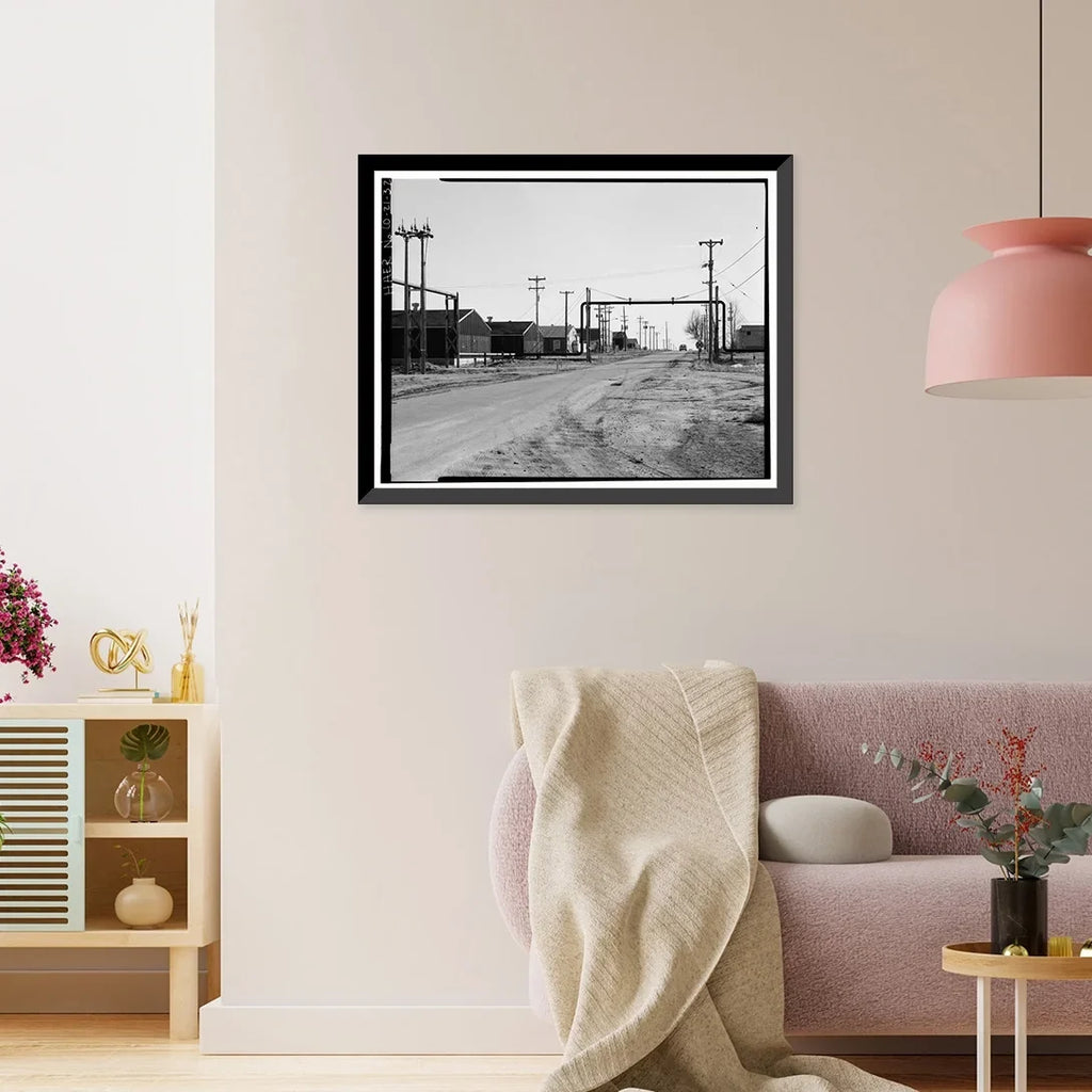Fifty-sixth Framed - by Rocky City, 21-7/8" & Mountain 17-7/8" Historic Adams Bounded 30, County, Avenue Commerce Arsenal, Avenu, CO Ninety-sixth x Print,