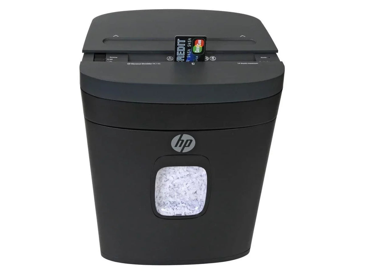 Minute Time Paper - Run Minute Staples, Credit Shredder - - for Time Card, Royal - Down Envelope 5 Cool - Wastebin Cut 14 Micro Paper, gal 40 Per MC145 3 - - shredding Pass 8.75" Throat Capacity
