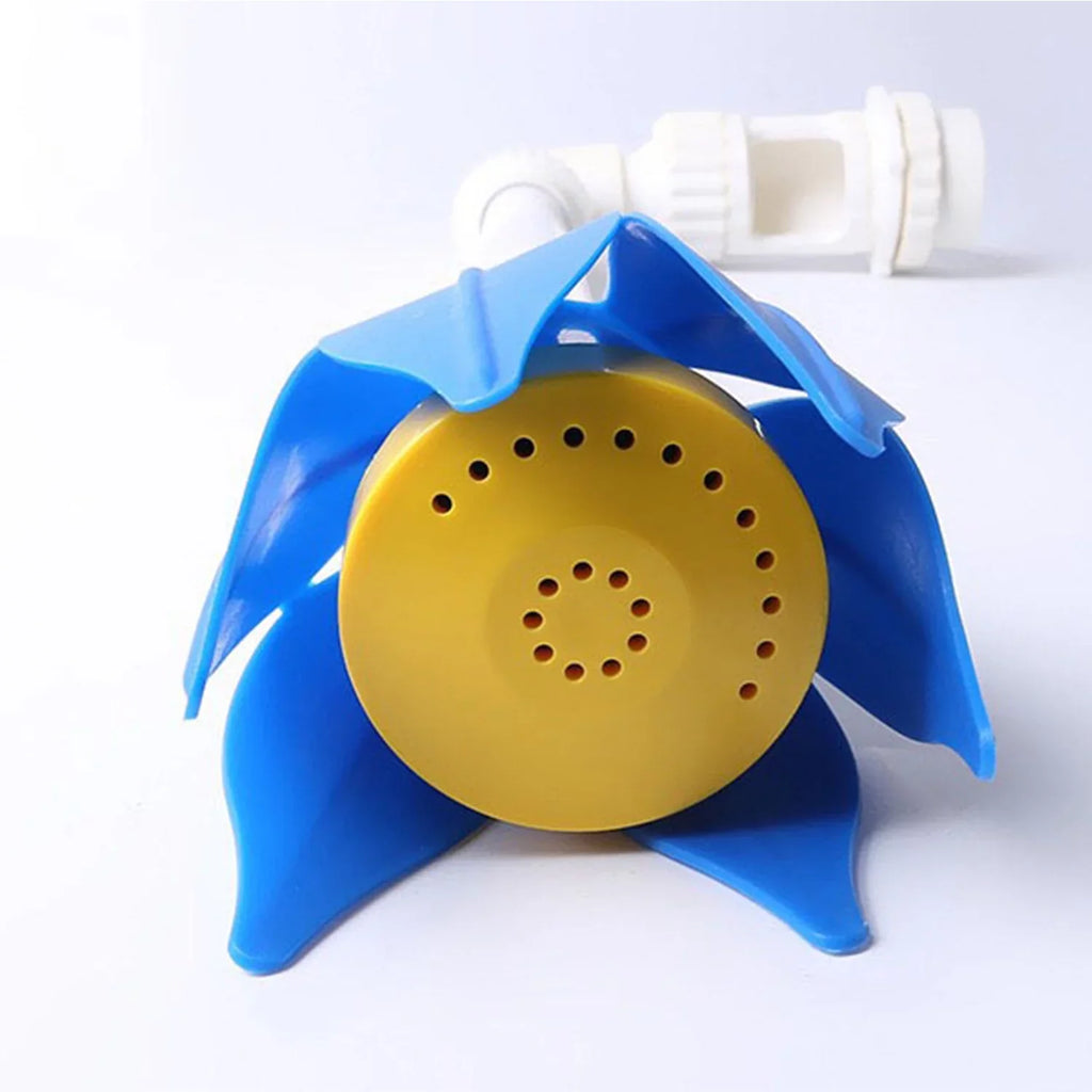 Fittings Waterfall Spa Swimming Fountain Swimming Pool Pool Return Fits Tools Fountain Spray Flower Shape 1.5-inch Threaded