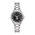 Southern Steel Salukis Classic Bulova Black Stainless Sport Illinois Women's Watch