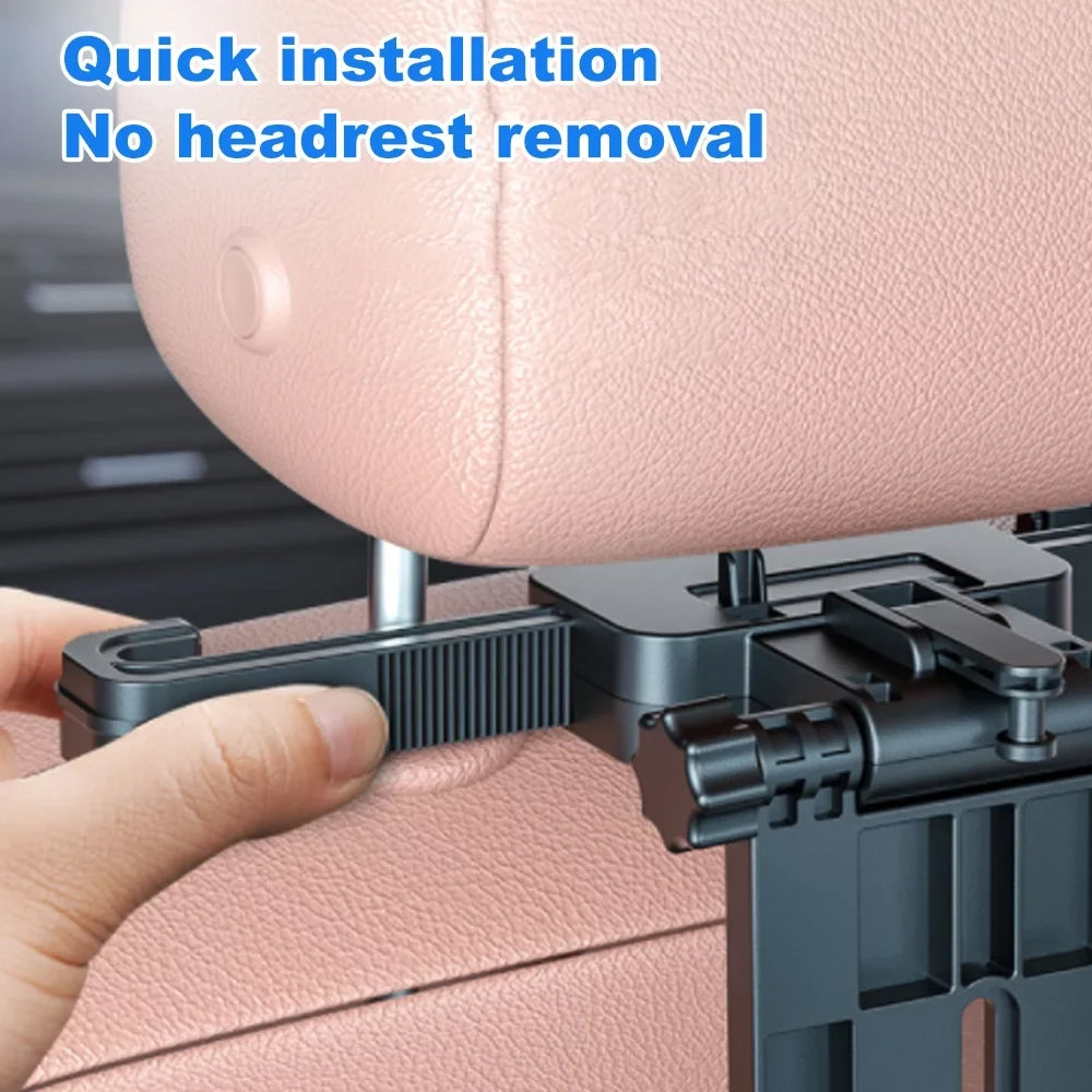Tray, Car Holder Car Writing, Adjustable Dcenta Seat Eating Food Phone Back Car Table Travel Seat Multifunctional Foldable Table Black Working, for with