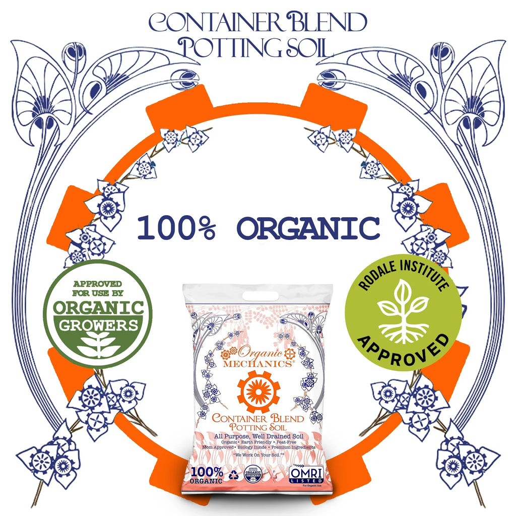 Peat cu Potting 2 Blend Organic All Free Mechanics Container Soil, Purpose ft