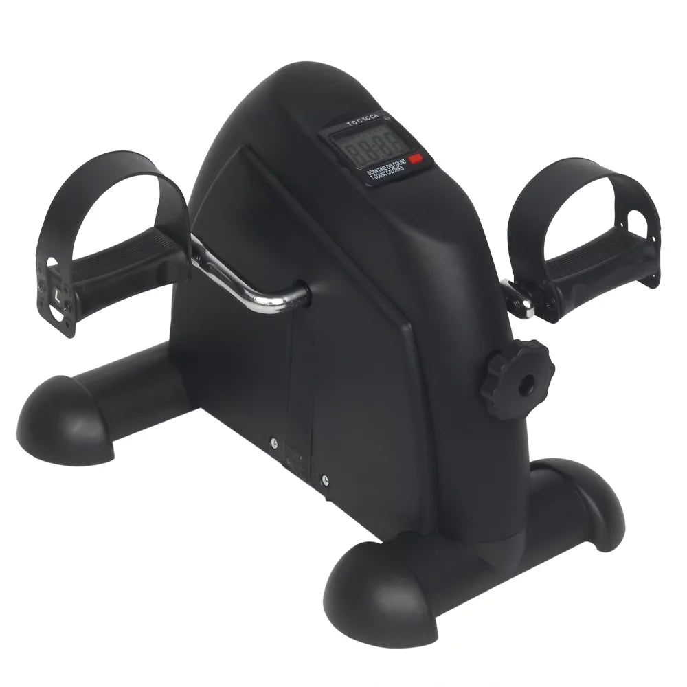 Desk Bike Home Black ExerciseTherapy Exerciser, Pedal Under Bicycle, GoDecor