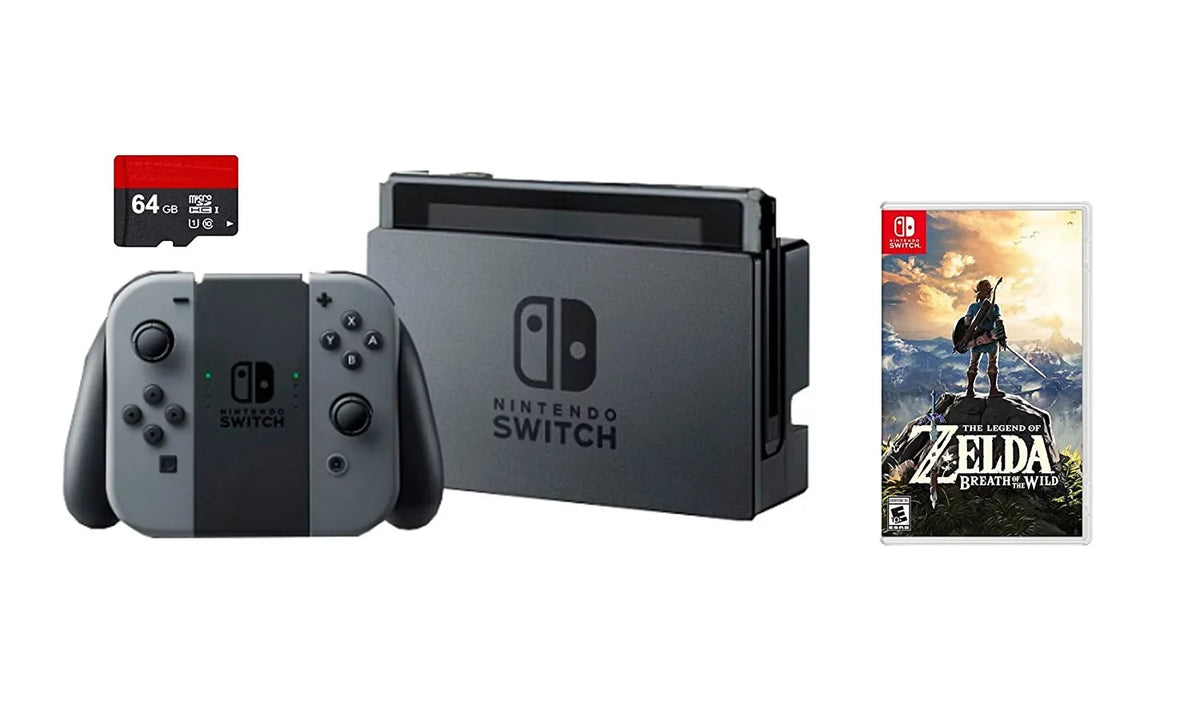 Console Nintendo Joy-Con Bundle with Zelda Switch Gray