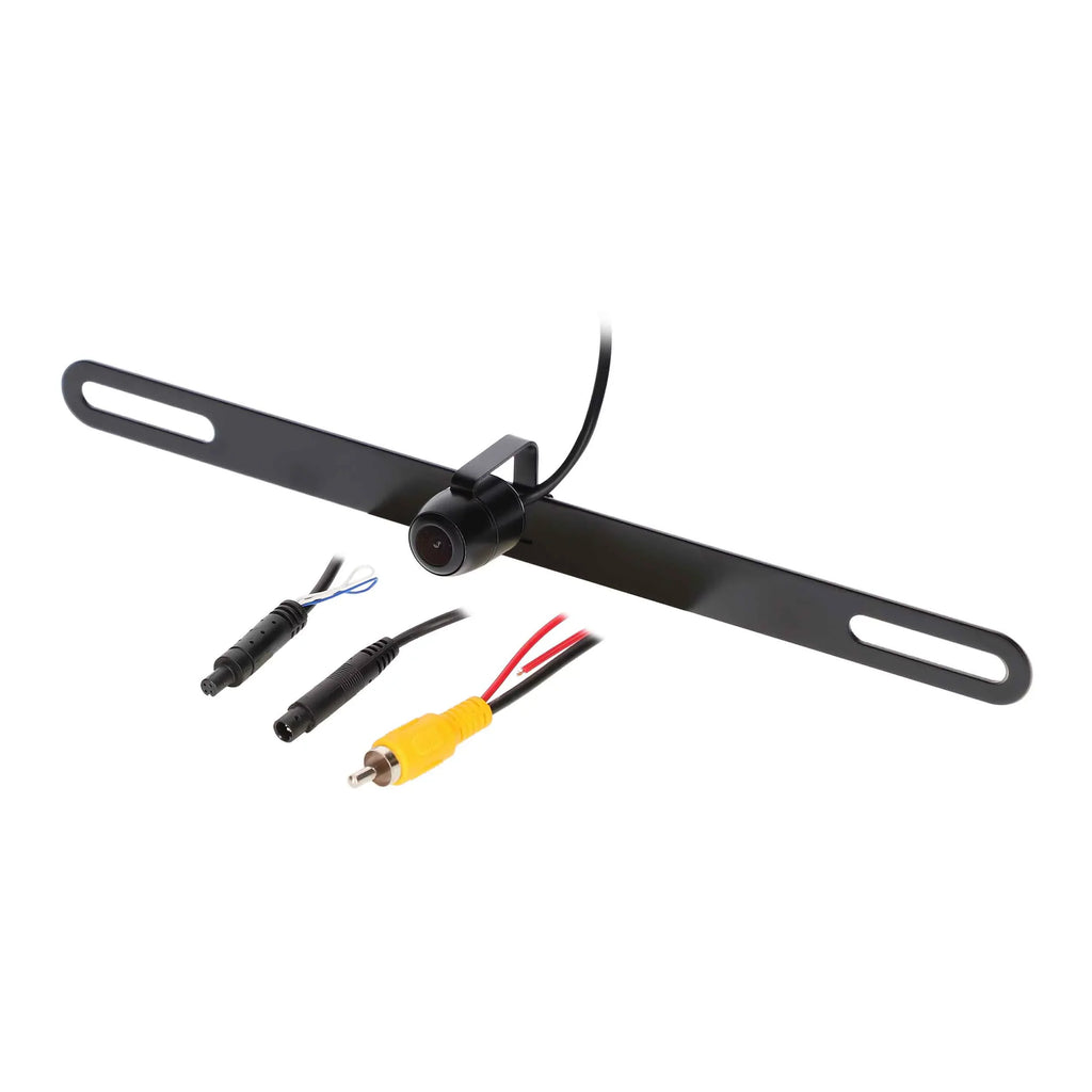 with Lines Metra WM-BPC Plate Backup Parking License Camera
