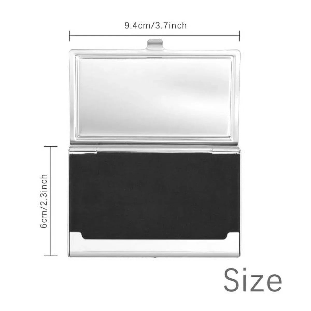 Meat Chop Texture Holder Business Pocket Card Wallet Case Box Food Rib Raw