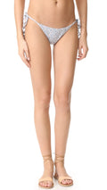 Eberjey Small BLUE Bottom, US Side Tie FADED Kate Tesoro Bikini Swim