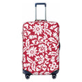 Bingfone Luggage Suitcase Inch Anti-Scratch Luggage Cover 18-32 Cover Fits Washable Protector Suitcase Flowers Red Cover