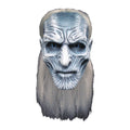 Trick of Or Game Mask White Costume Treat Thrones: Walker Halloween Studios