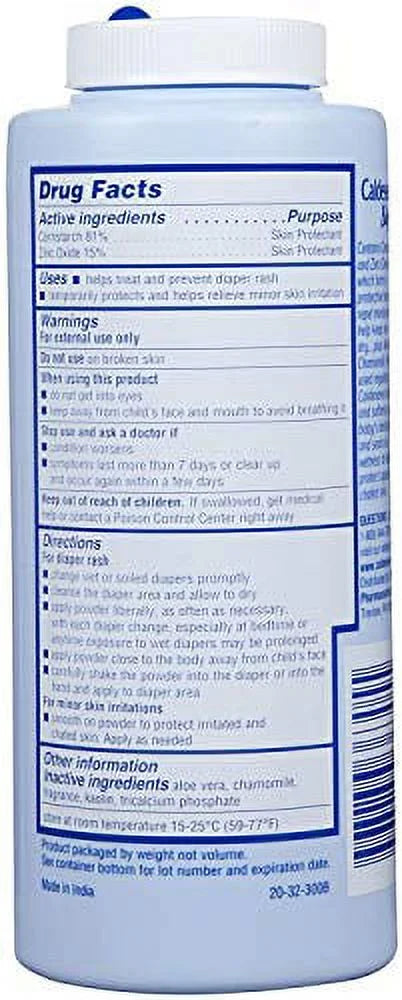 Each 5 Powder Cornstarch With 2 Oxide Baby oz Zinc Pack Caldesene