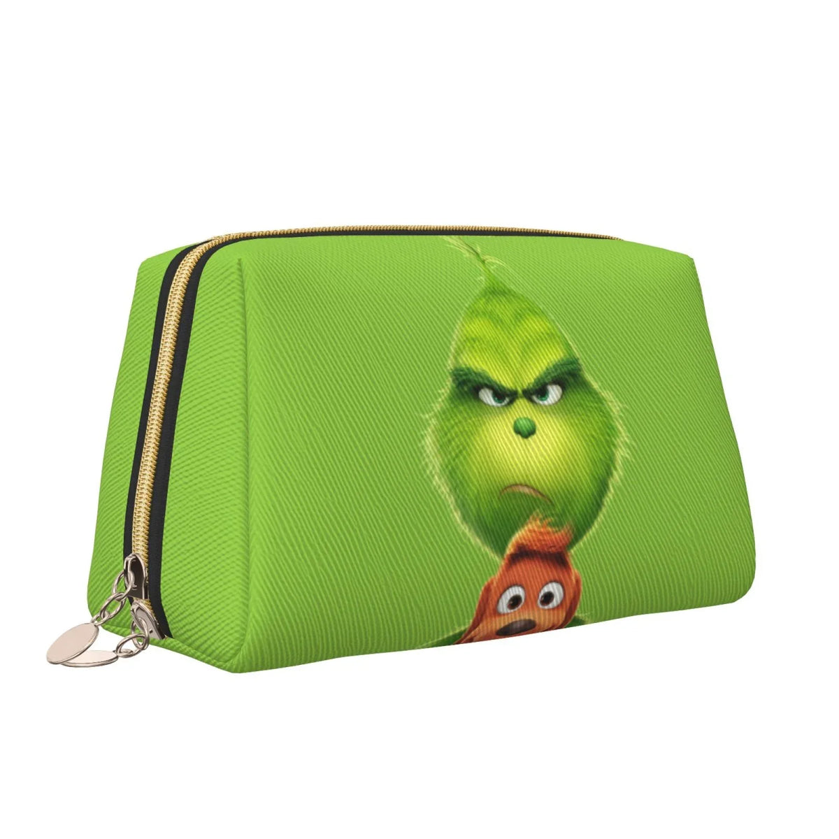 Organizer Bag Purse Storage Travel Grinch Pouch Cosmetic Animated Gift Portable Bag Toiletry Makeup Leather