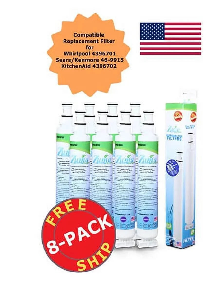 with ZUMA and Filter - Compatible , Ice 2301706 - Brand 8 , Whirlpool® in OPFW3-RF300 , Pack U.S.A. Model Water Made #