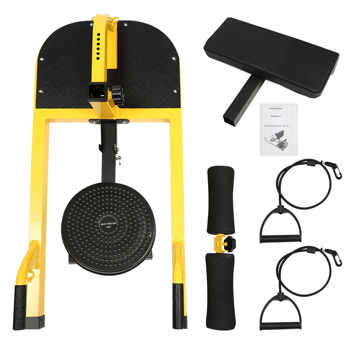 Sissy Squat Home Squat Machine Deep Ab Trainer Adjustable Gym Multifunctional