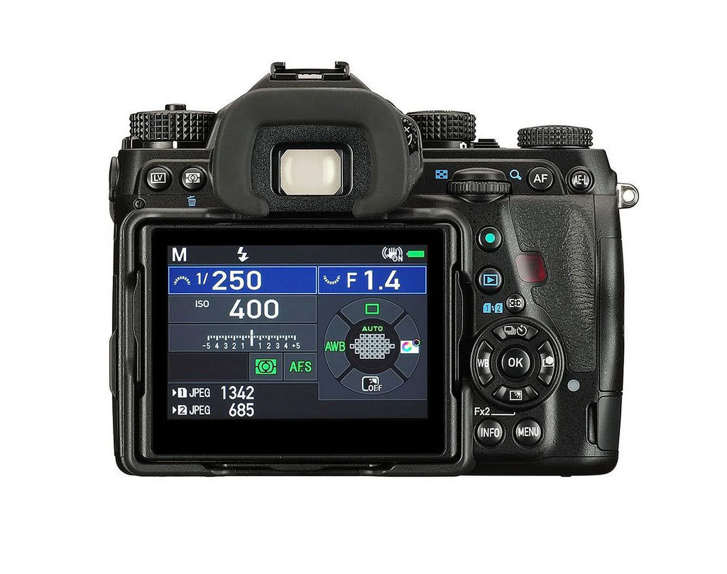 Resistant 36MP DSLR LCD, TFT 3.2" with Pentax II Body Refurbished Mark Weather Black K-1 Only, Restored