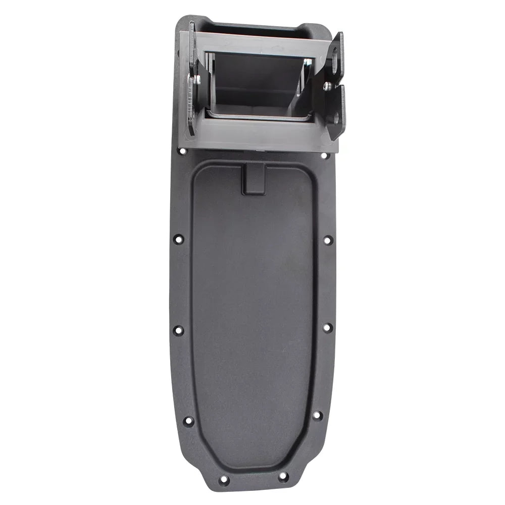 Replacement with Dark Pickup Kit Center Repair Base 04-11 & Brock Armrest Ranger 3L5Z10047A20AAD Compatible Truck Full Gray Console Hinges