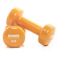 Vinyl - Deluxe Set of 9 Lime Coated lbs Dumbbell, 2