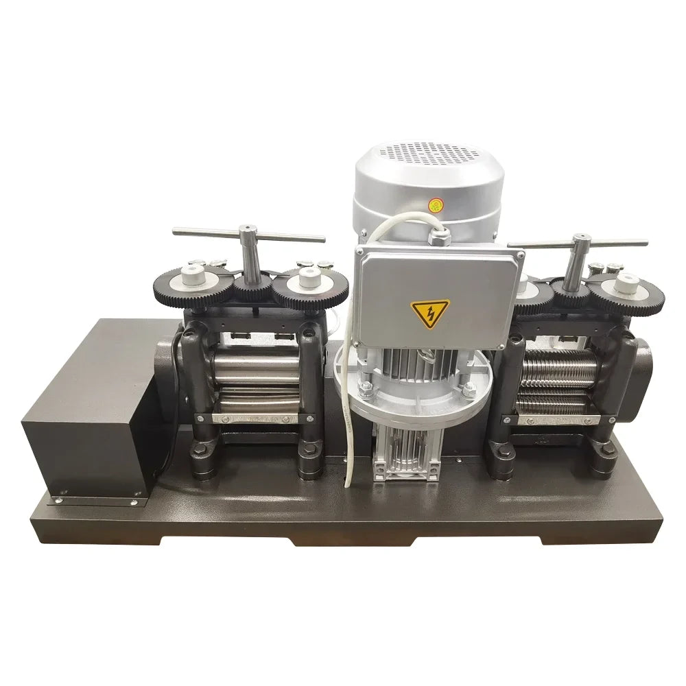 Making 3HP Mill Electric Double Machine Jewelry INTSUPERMAI Rolling Tool Head