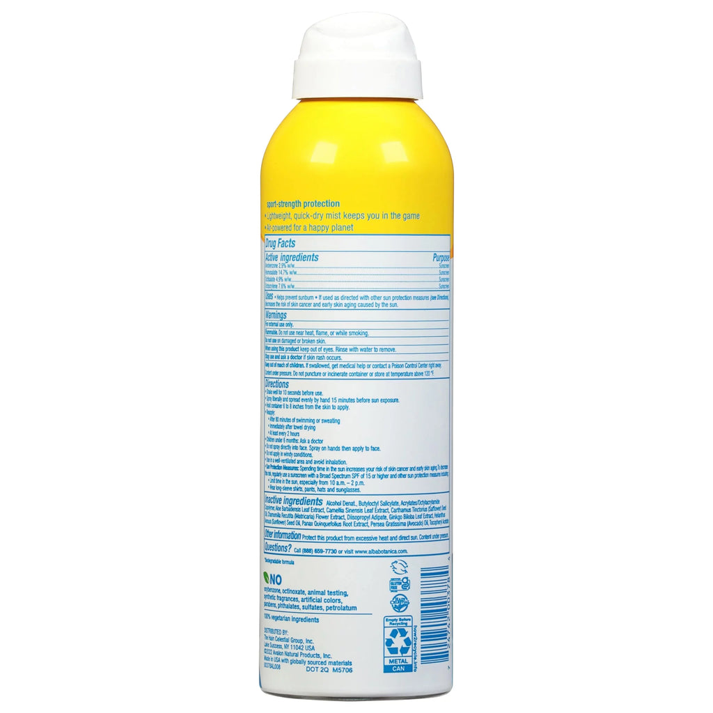 5 Oz Spf May Sport Cool Sunscreen Botanica (Packaging Alba 50, Clear Vary) Spray