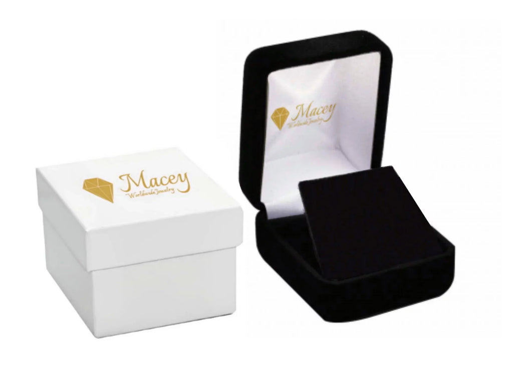 Worldwide Square 10k Link Bracelet Jewelry Diamond Ctw 4 Gold Baguette Macey White Mens