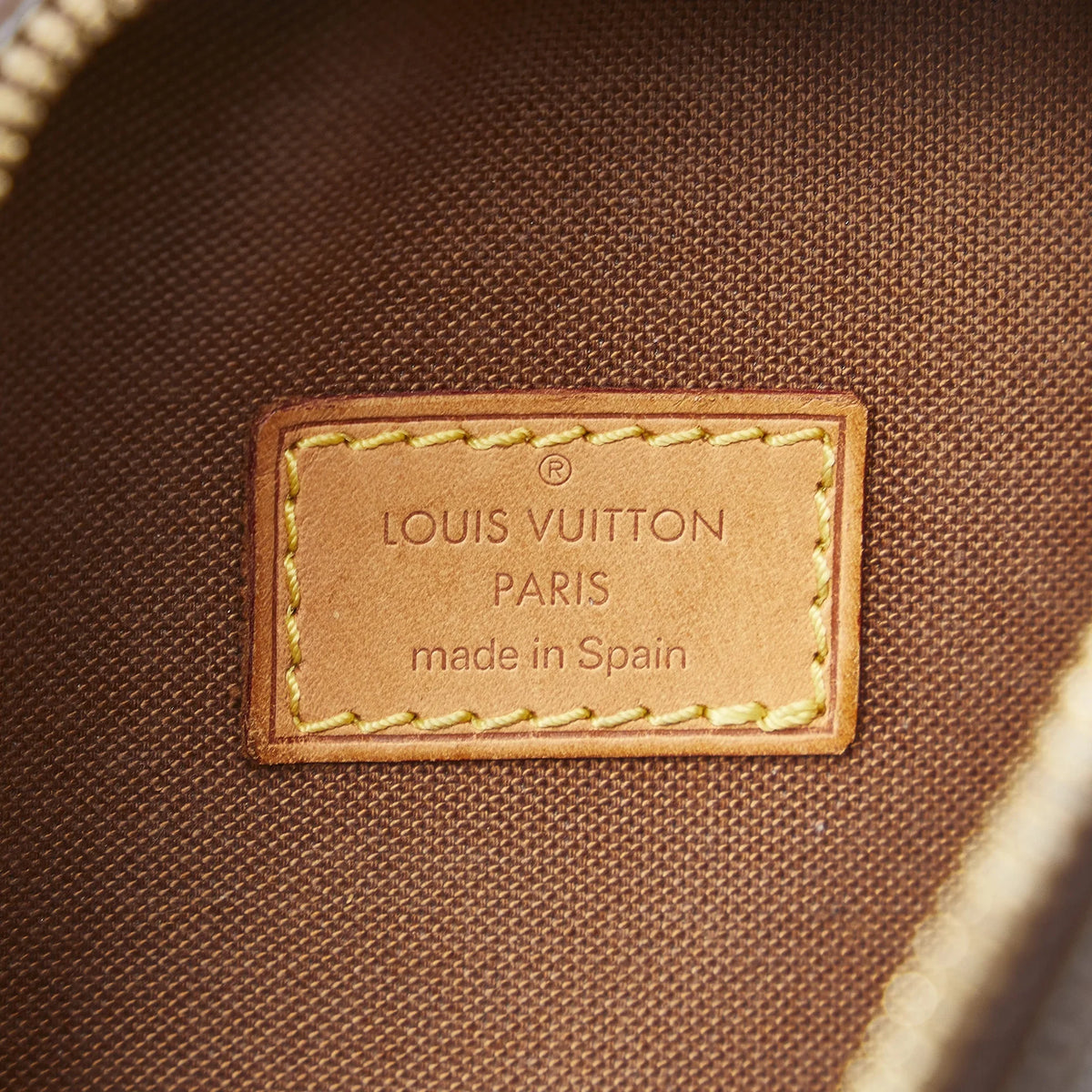 Bag Monogram Crossbody Pochette Louis Pre-Owned Canvas Unisex Brown Gange (Good) Vuitton Authenticated