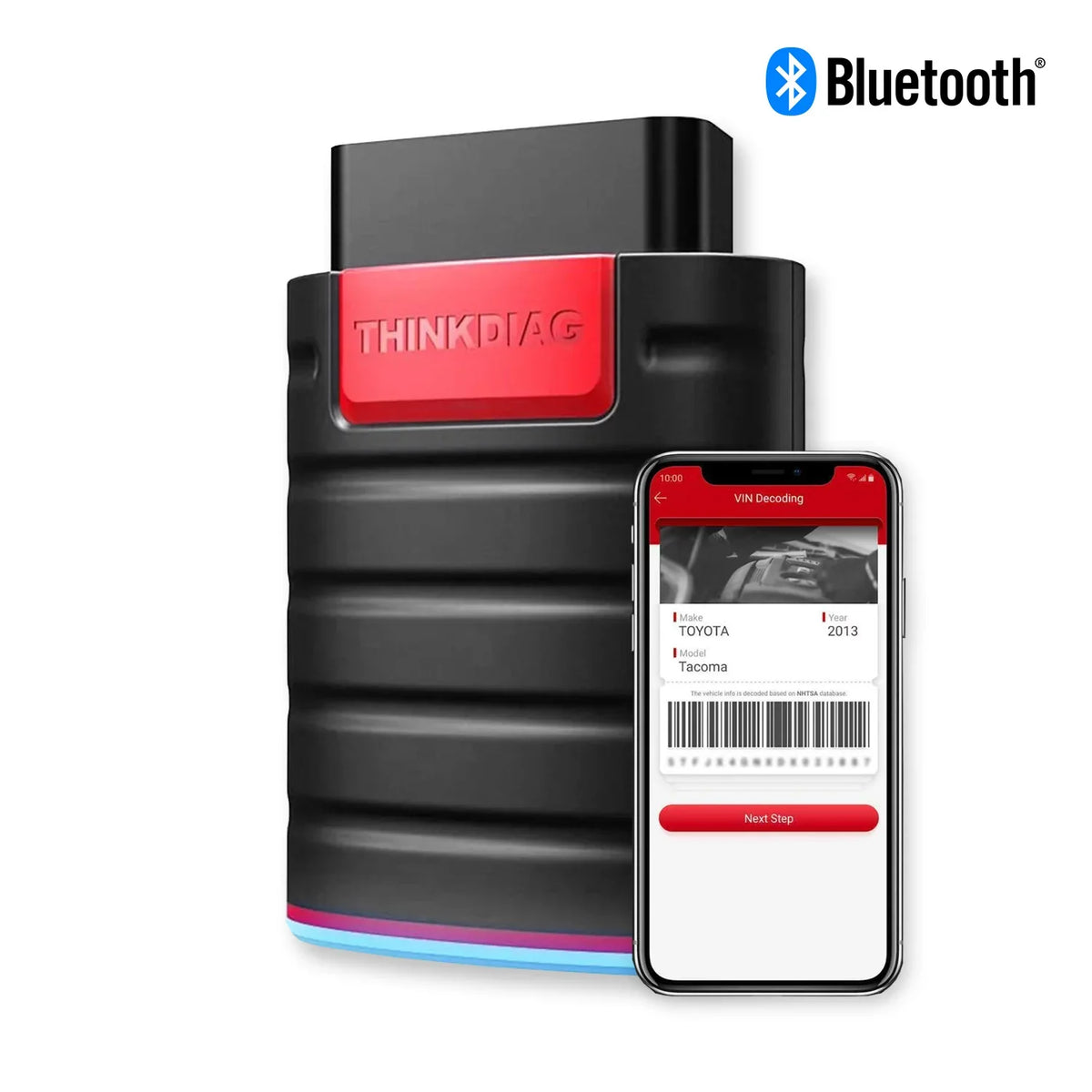 Diagnostic OBD2 Cars Reader Tool THINKDIAG Since Scanner Full Included) Bluetooth Systems Functions Maintenance Code THINKCAR (2 for 1996- Software Car Year 15