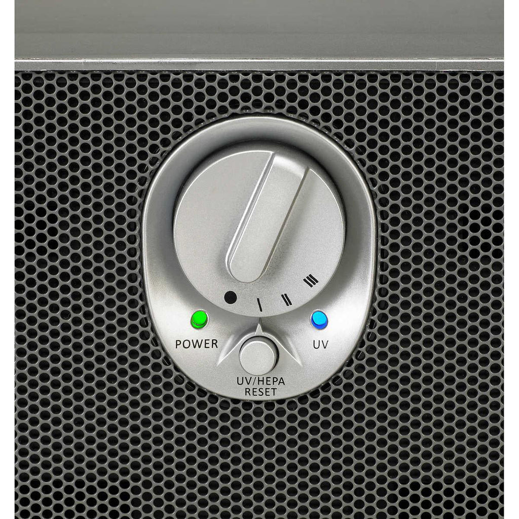 Air Purifier, 22 UV Reduction, True with and HEPA Sanitizer GermGuardian 2-pack Odor