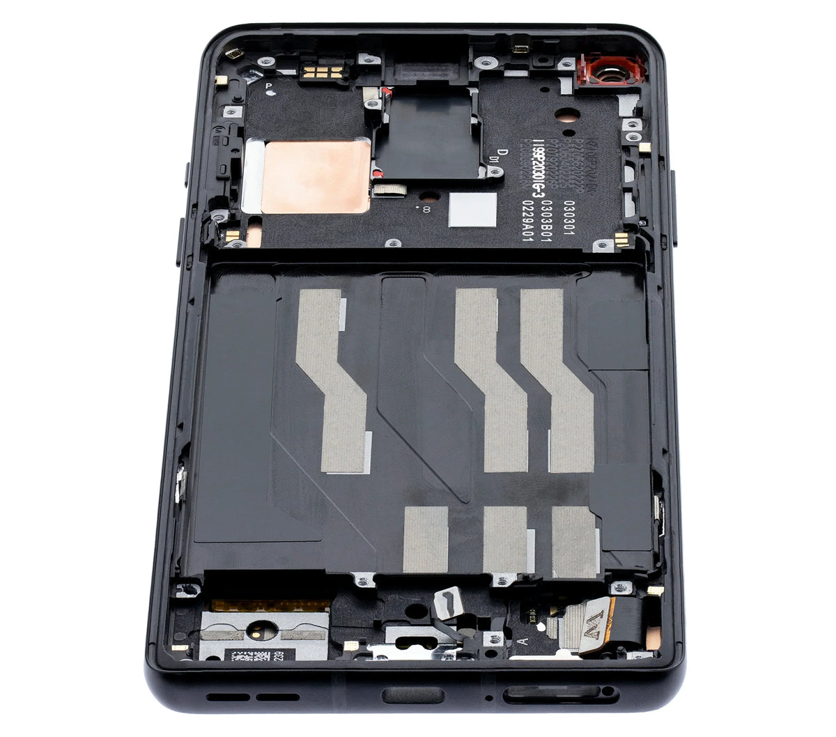 For Compatible With Frame) UW 5G 8 Black) Replacement OnePlus (Non-Verizon / Frame Assembly OLED (Refurbished) (Onyx 5G