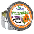4 Calendula 4 Tin, Rash Farm by Ointment, Tin Wound Salve Creation oz Herbal Skin oz Comfrey Treatment