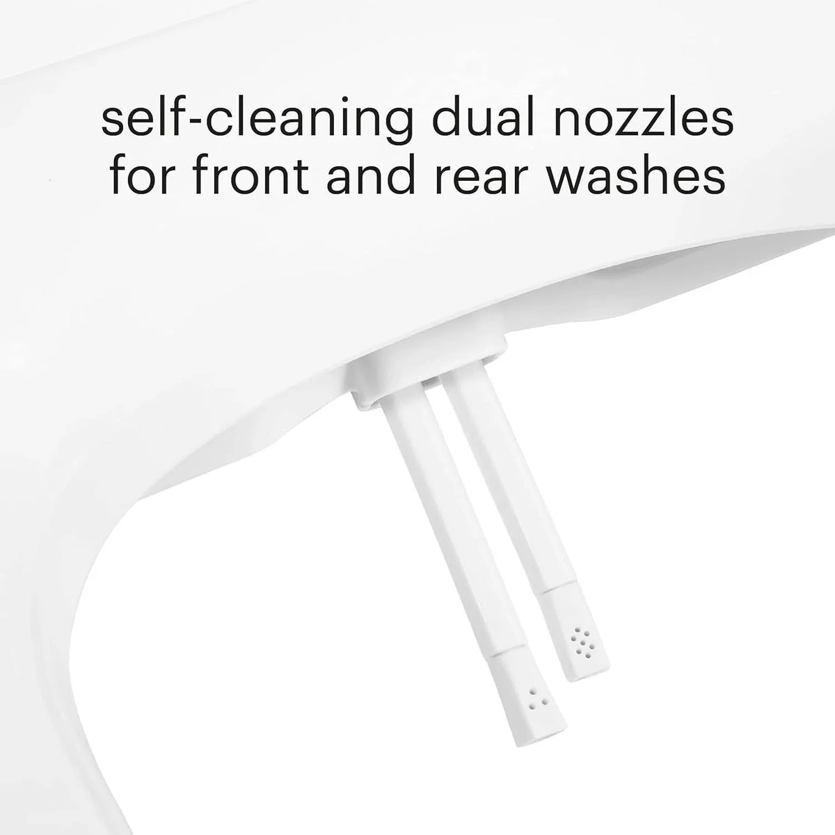 System Ecoseat Elongated Swash Bidet White Brondell