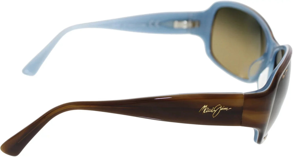Polarized 61 Rectangular HS295-03T Jim Nalani Bronze Maui Sunglasses HCL Ladies
