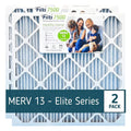 Home MERV HVAC Pleated 13 Filter 7500 Furnace Pack) Filti Air 20x20x2 (2