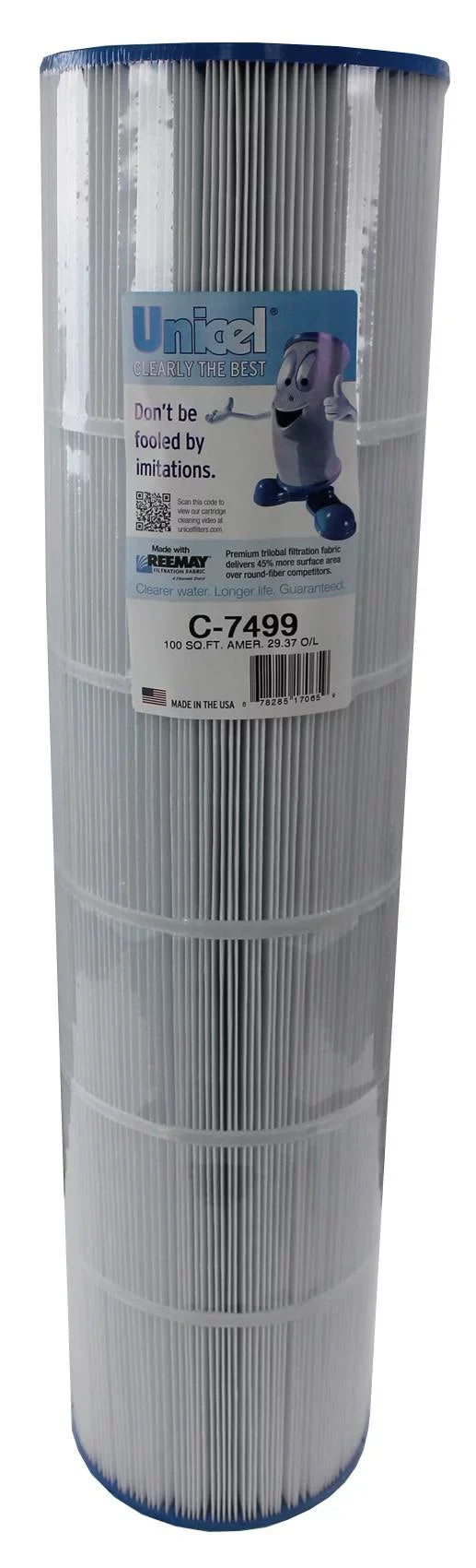 Spa 2) Premier Filters Cartridge Sq Unicel Replacement Ft American 100 C-7499