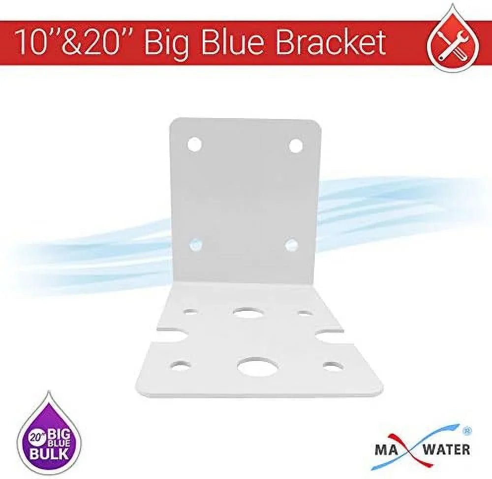 NPT 1" Filter House Brass Whole Housing Gauges, 2 Brackets Clear Pressure Release, 2 W/Pressure System Pack 2 BB Wrench 10" Ports