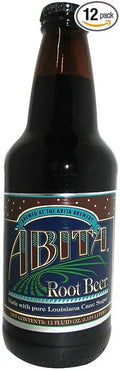 OF (Pack 12-Ounce Bottle LOUISIANA "A w/cane sugar Glass Abita ROOT BEER Cajun Brew", 12) of