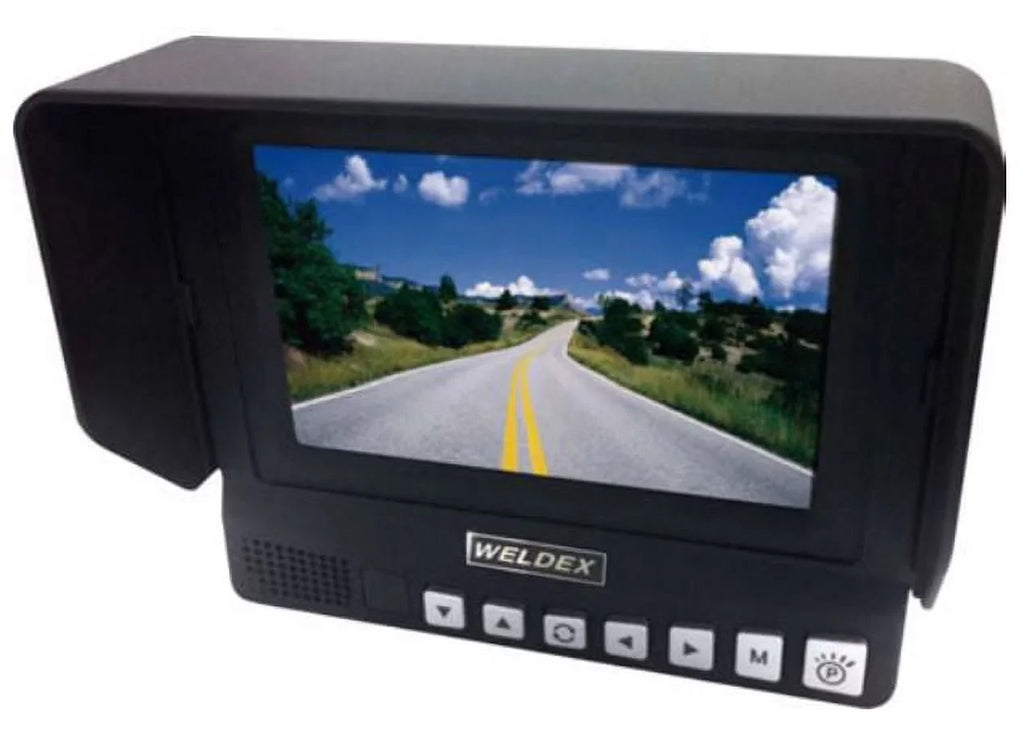 inputs 3 WDRV-7043M, with camera Color Up Monitor LCD 7" Back