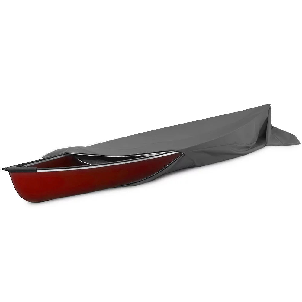Grey Waterproof, - 10ft- Cover- Dust Travel & Heavy-Duty Boat Sun Canoe NEH Protection- Kayak Storage and