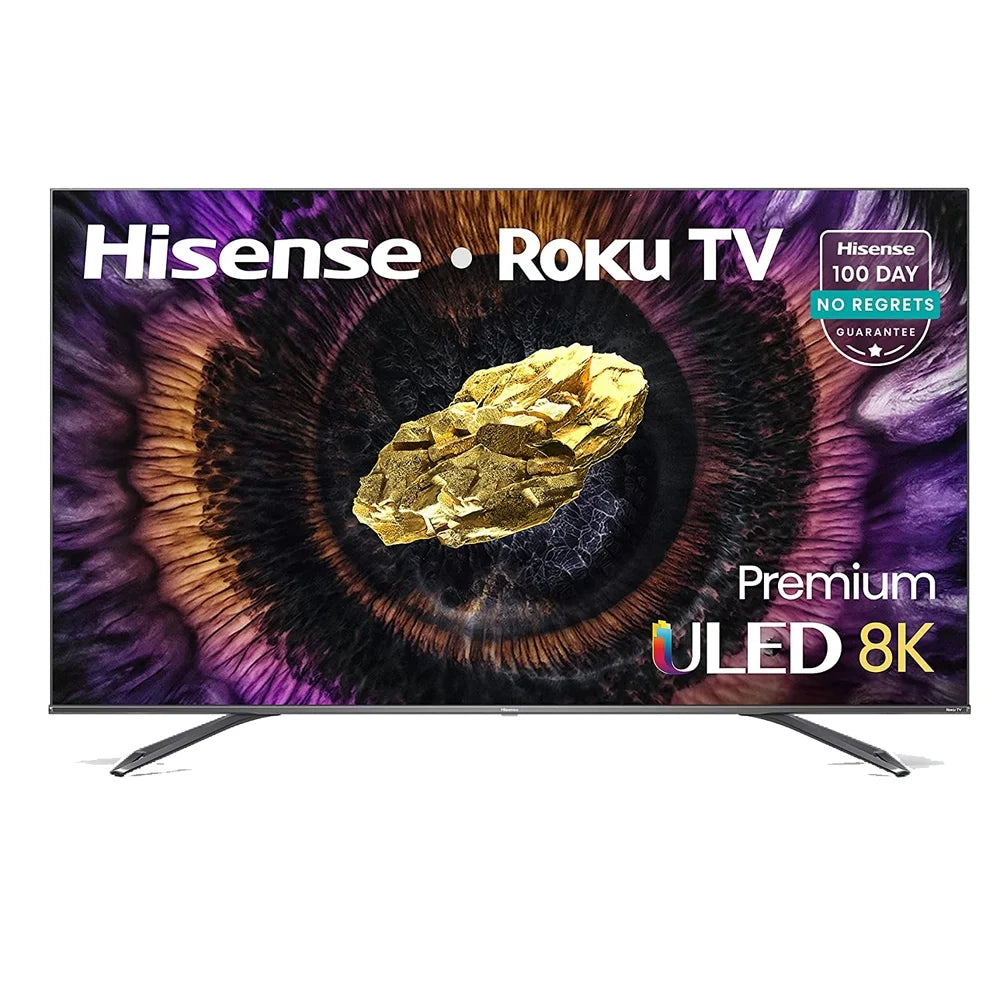 Adapter Dolby ULED TV Bundle 2.0 Quantum 75" Dot Mount Soundbar, Bracket Home 8K 60W Channel Smart Surge Roku with Vision Bundle Premium Deco 2021 and 37"-100" 6-Outlet TV 75U800GR Wall with Hisense