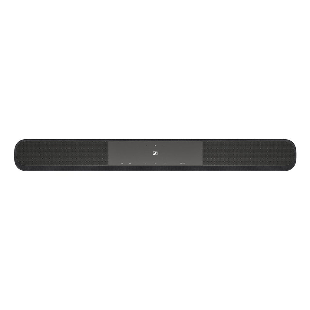 DTS:X Ambeo Soundbar AMBEO Sennheiser 8in Sub and 350W Atmos with Soundbar 7.1.4 Bluetooth Subwoofer Wireless Channel Plus Dolby with with