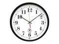 Lighthouse Chicago Contemporary 67403302 Clock Black ATOMIC