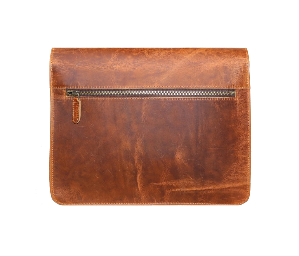 briefcase office men satchel bag shoulder MacBook bag iPad Handmade distressed for Leather bag gift for