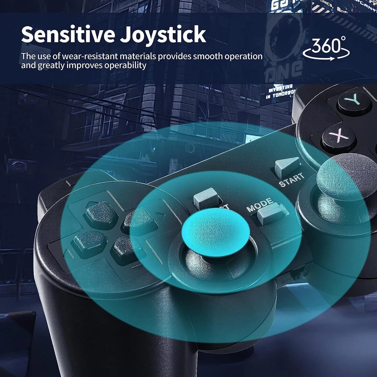 Game 2.4G Nostalgia Controllers(64G) Output,9 Retro Emulators,with Video Console, 20000+ Games,4K Wireless Game Play Retro Stick Game Play Classic Built HD and Stick Stick,Plug Dual Game,Wireless in