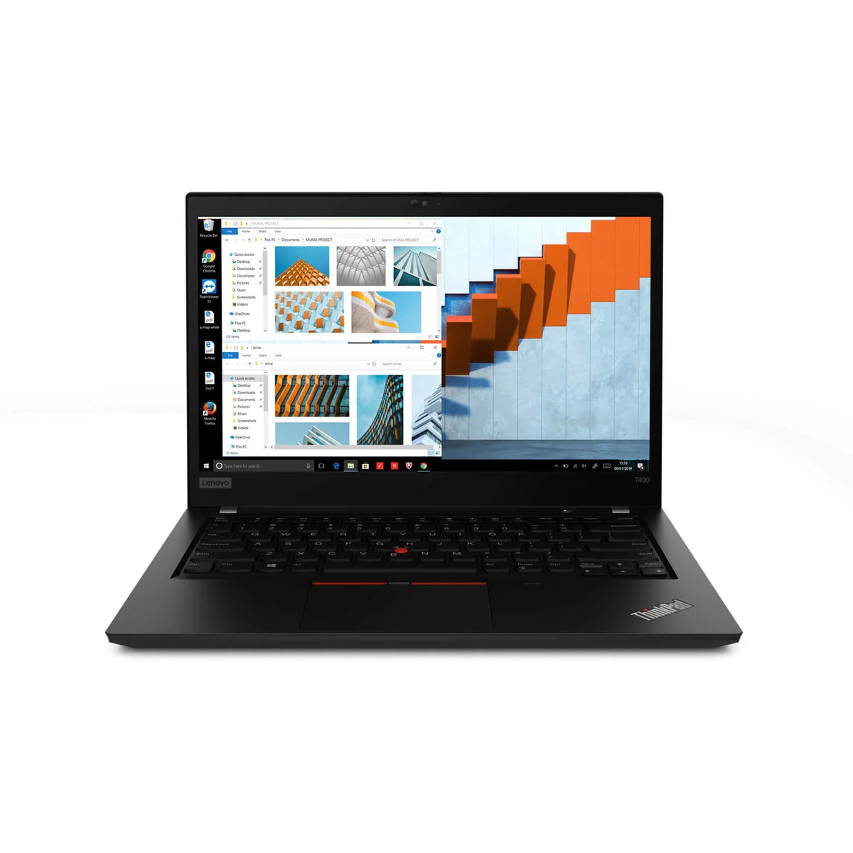 T490 YR Lenovo i7-10510U, ThinkPad Warranty nits, UHD SSD, Laptop, 512GB Depot/Carry-in Graphics, 3 FHD 300 IPS 14" 16GB,