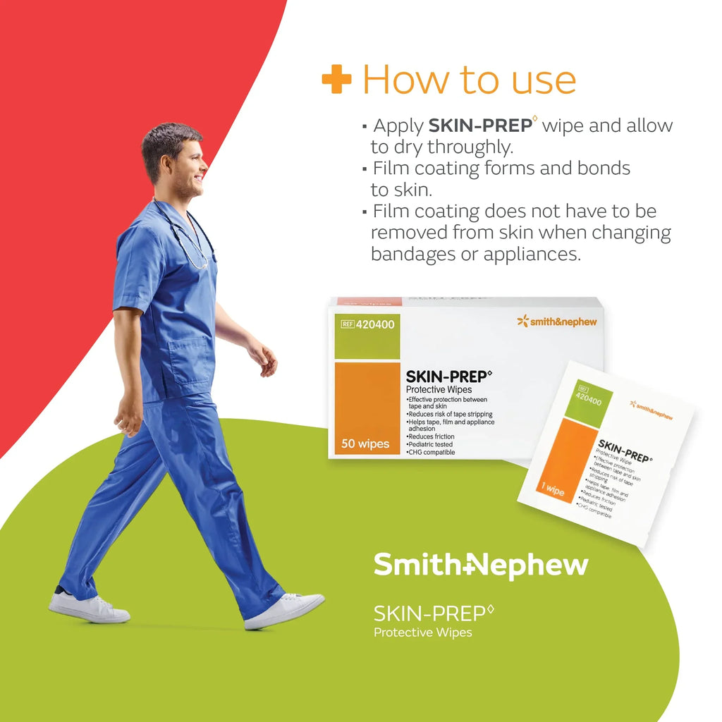 PREP Wipes 5 & pc. boxes 250 Nephew Smith Protective SKIN